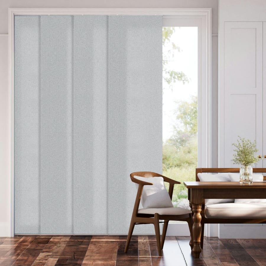 Panneaux coulissants en filtre de lumière en tissu de luxe 1058