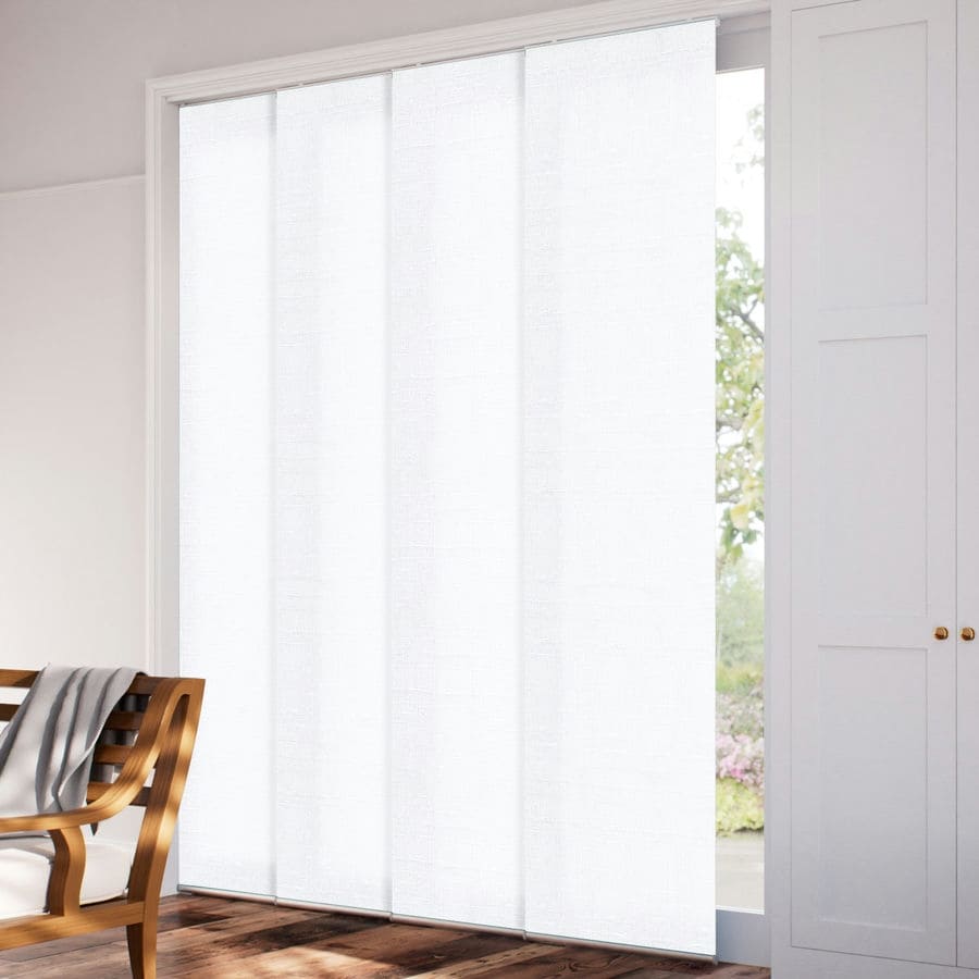 Panneaux coulissants en filtre de lumière en tissu de luxe 1058