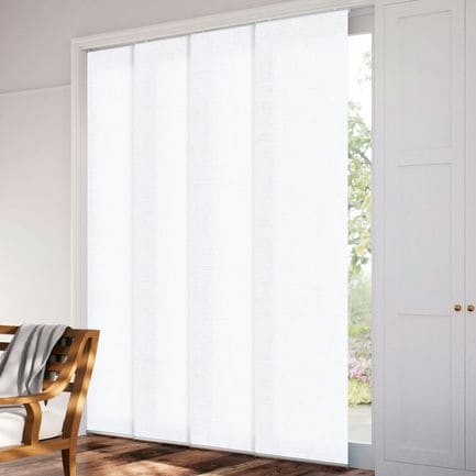 Panneaux coulissants en filtre de lumière en tissu de luxe 1058