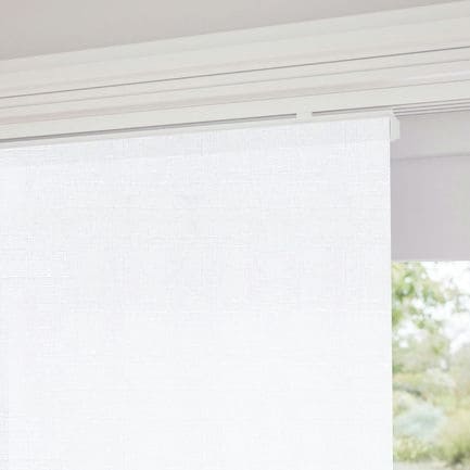 Panneaux coulissants en filtre de lumière en tissu de luxe 1058