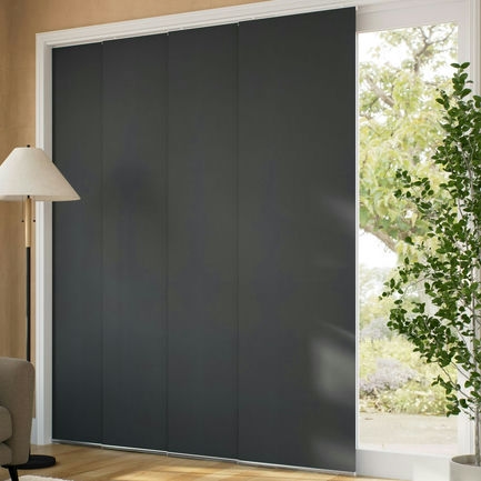 Premium Blackout Fabric Panel Track Blinds 1310