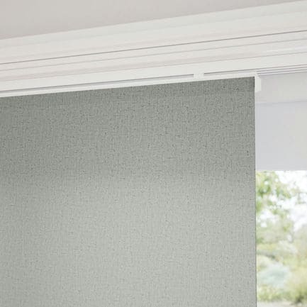 Premium Light Filtering Fabric Panel Track Blinds 1058