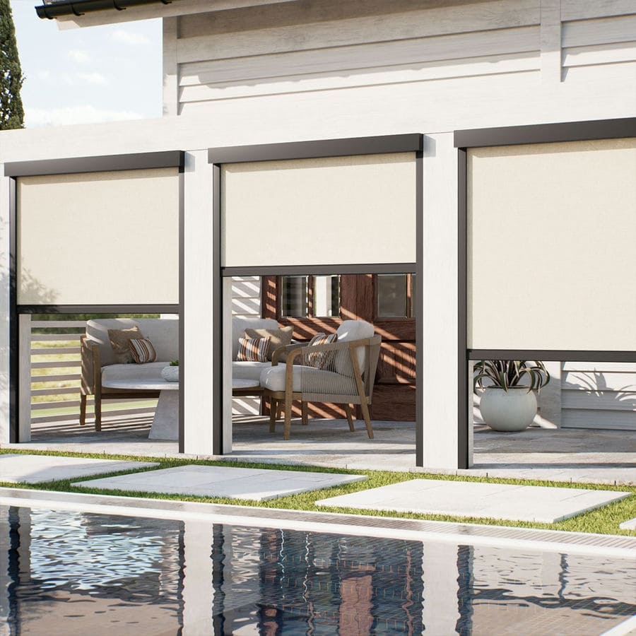 Premium Retractable Side-Track Patio Screens 1869