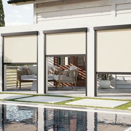 Premium Retractable Side-Track Patio Screens 1869