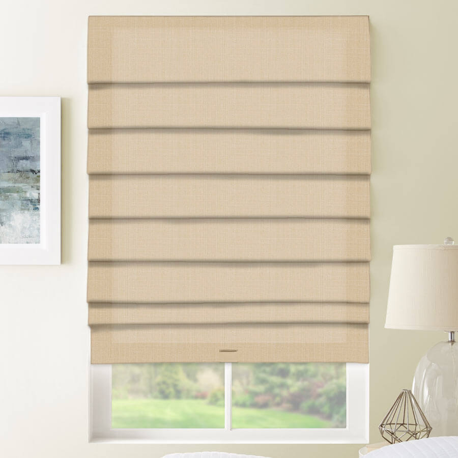 Premium Light Filtering Roman Shades