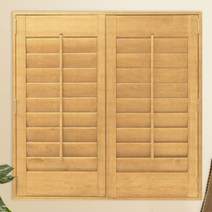 Premium Wood Shutters - Advanced Customization