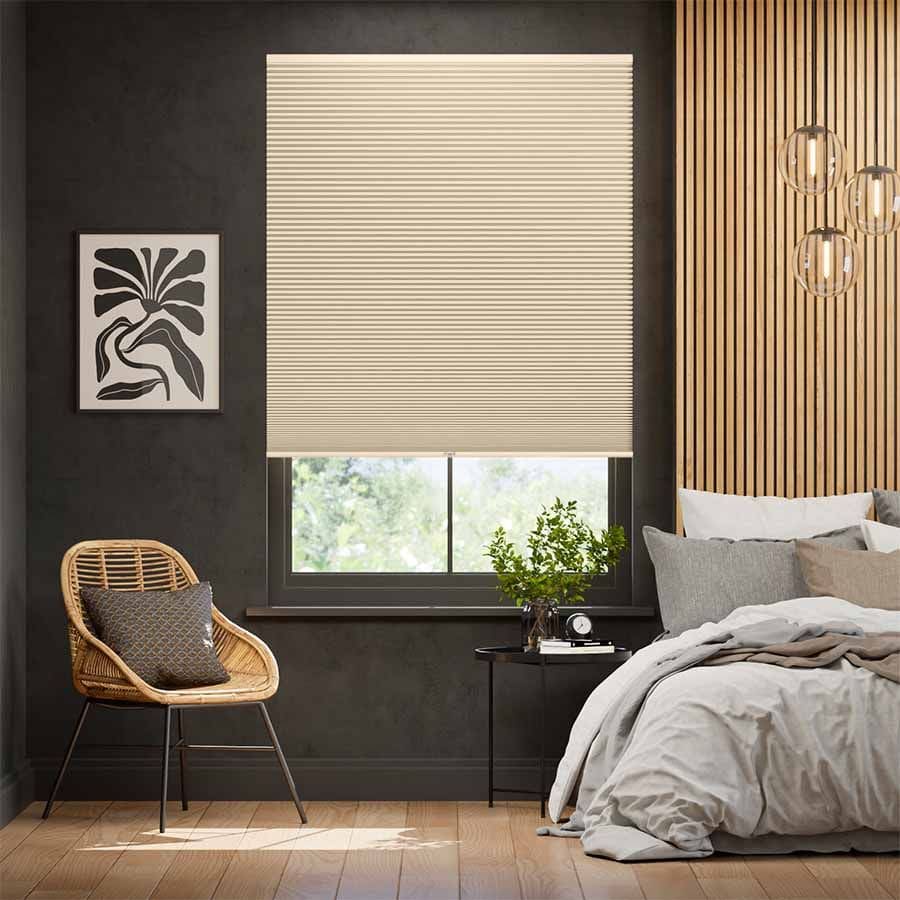 Recycled Blackout Honeycomb Shades 1746