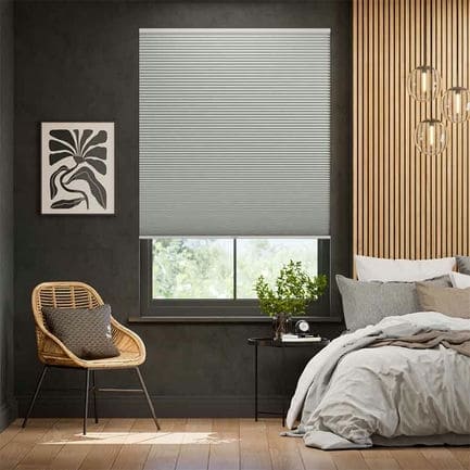 Recycled Blackout Honeycomb Shades