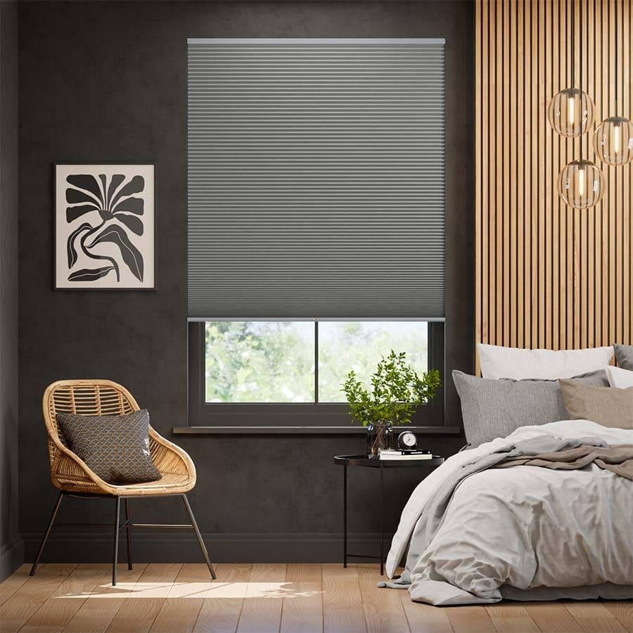 Recycled Blackout Honeycomb Shades 1746