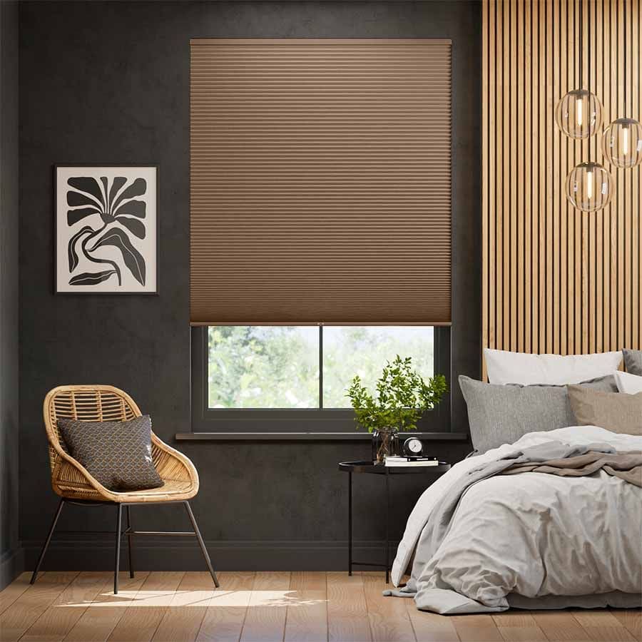 Recycled Blackout Honeycomb Shades 1746