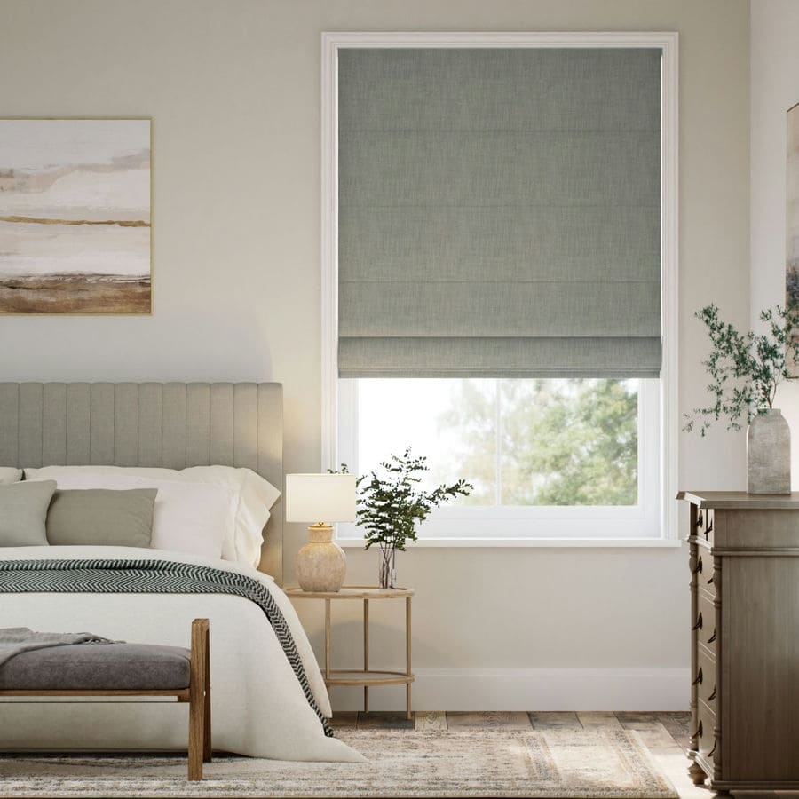 Recycled Roman Shades 1755