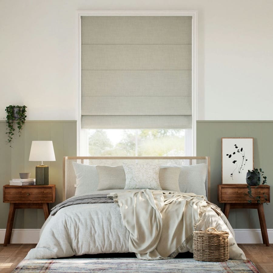 Recycled Roman Shades 1755