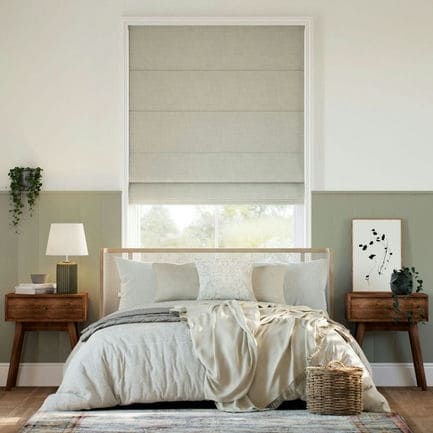 Recycled Roman Shades