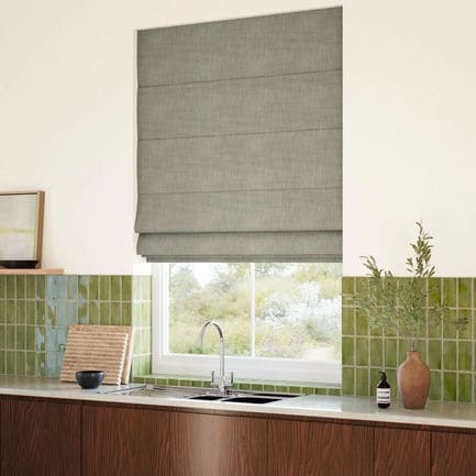 Recycled Roman Shades 1755