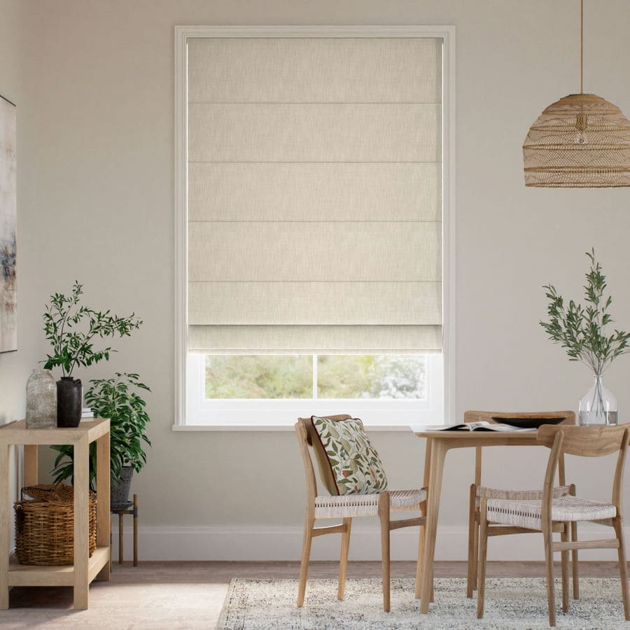 Recycled Roman Shades 1755