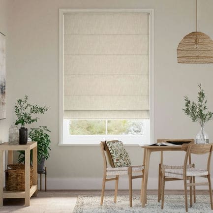 Recycled Roman Shades