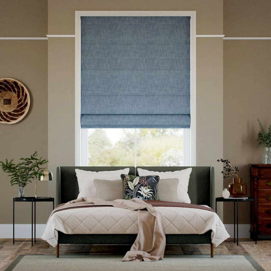 Recycled Roman Shades 1755