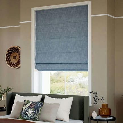 Recycled Roman Shades 1755