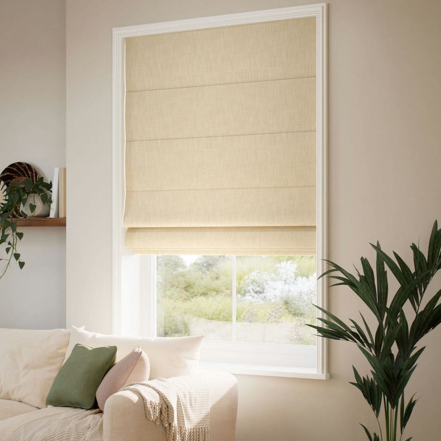 Recycled Roman Shades 1755