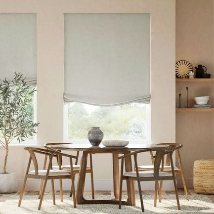 Relaxed Roman Shades