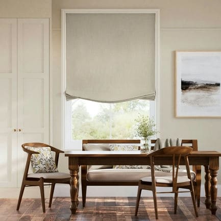 Relaxed Roman Shades