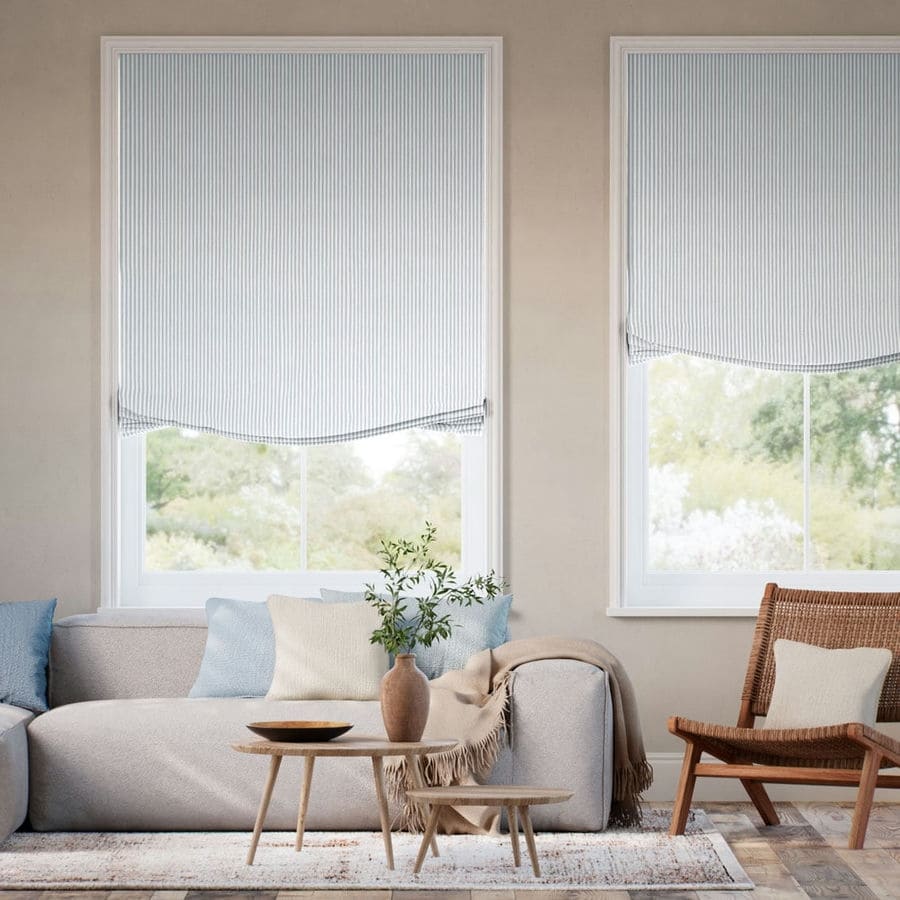 Relaxed Roman Shades 1876