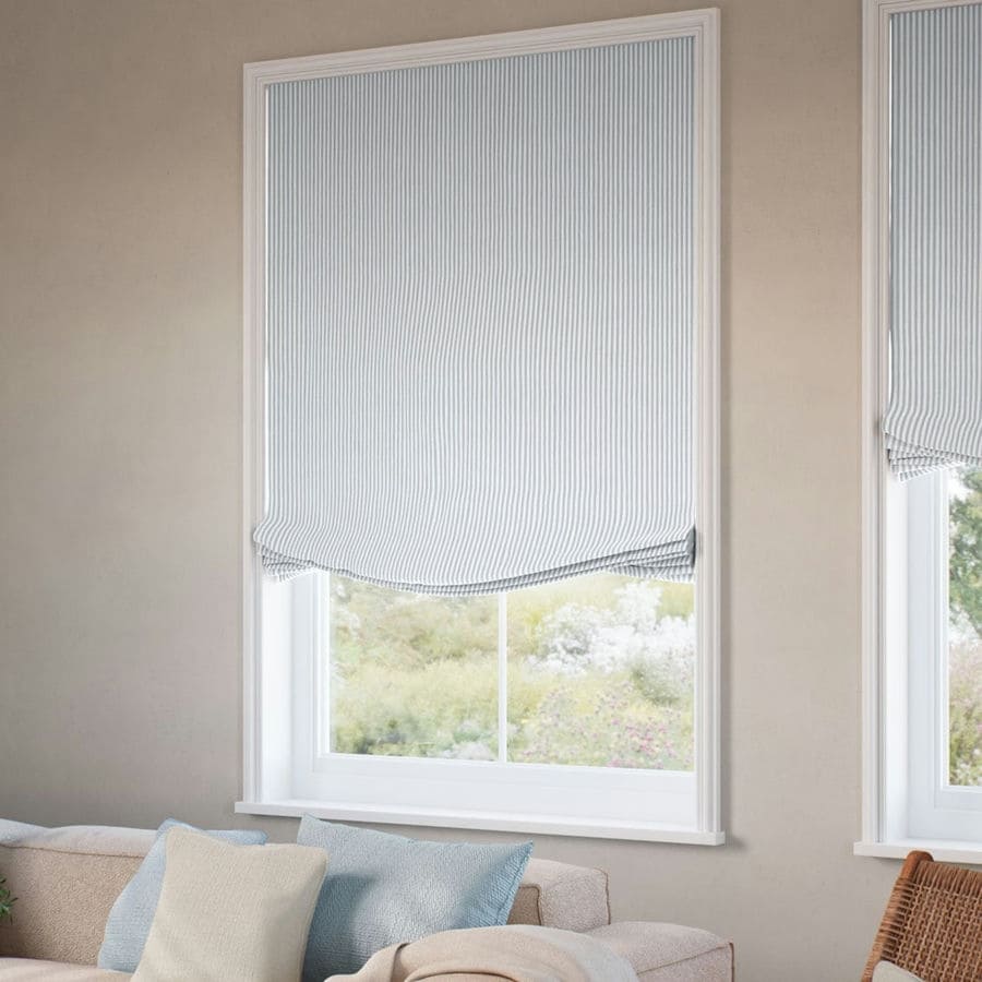 Relaxed Roman Shades 1876