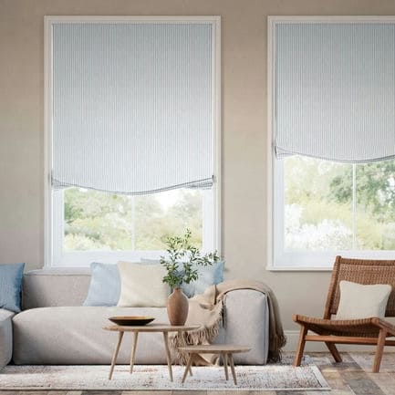 Relaxed Roman Shades