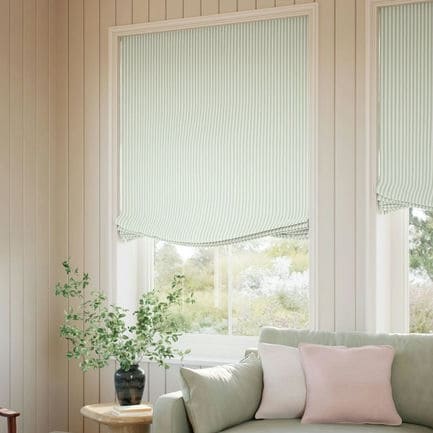 Relaxed Roman Shades 1876