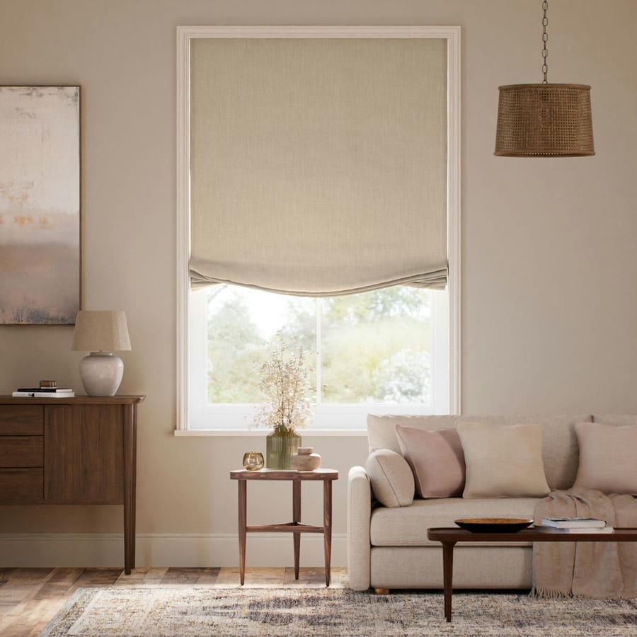 Relaxed Roman Shades 1876