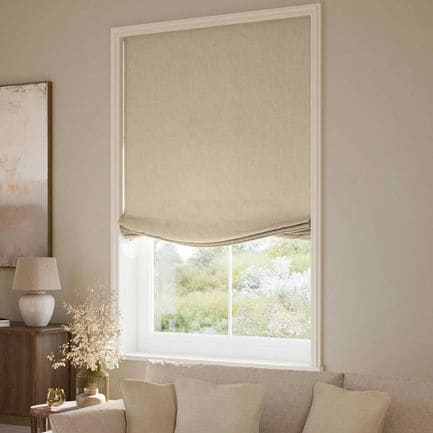 Relaxed Roman Shades 1876