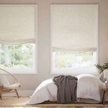 Relaxed Roman Shades