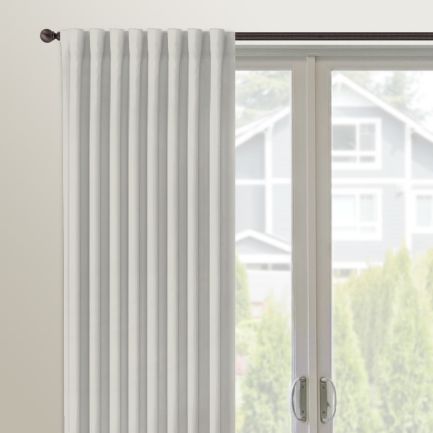 Rideaux à languettes arrière « décorateur » sur mesure