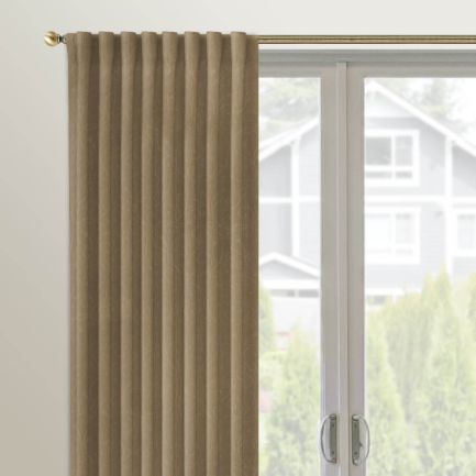 Rideaux à languettes arrière « décorateur » sur mesure