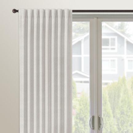 Rideaux à languettes arrière « décorateur » sur mesure