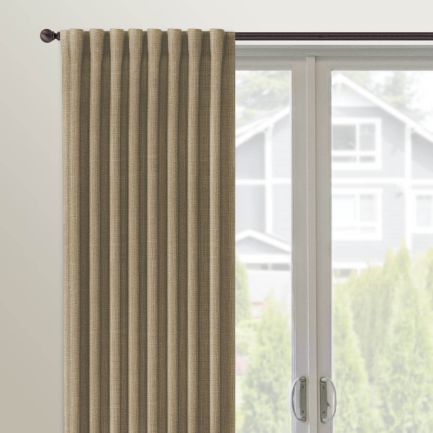 Rideaux à languettes arrière « décorateur » sur mesure