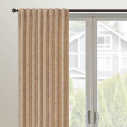 Rideaux à languettes arrière « décorateur » sur mesure