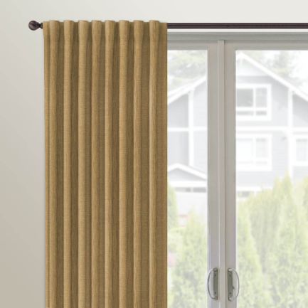 Rideaux à languettes arrière « décorateur » sur mesure