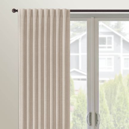 Rideaux à languettes arrière « décorateur » sur mesure