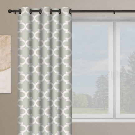 Rideaux à œillets « décorateur » sur mesure