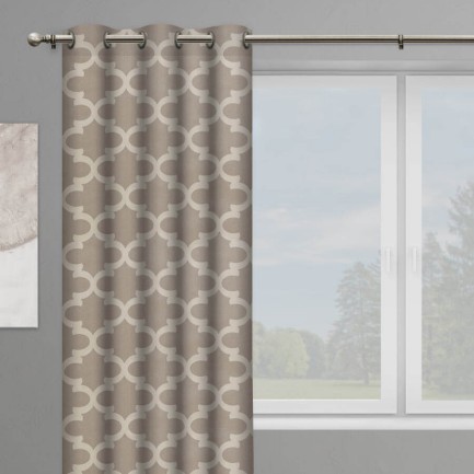 Rideaux à œillets « décorateur » sur mesure