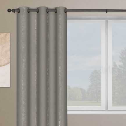 Rideaux à œillets « décorateur » sur mesure
