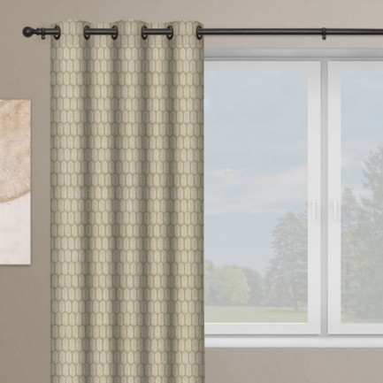 Rideaux à œillets « décorateur » sur mesure