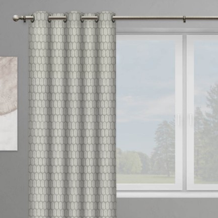 Rideaux à œillets « décorateur » sur mesure