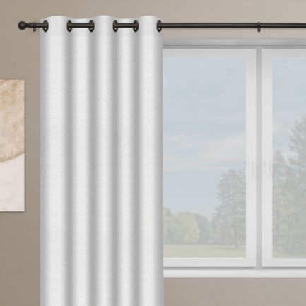 Rideaux à œillets « décorateur » sur mesure