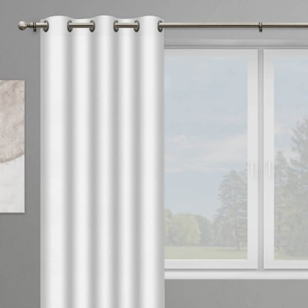 Rideaux à œillets « décorateur » sur mesure