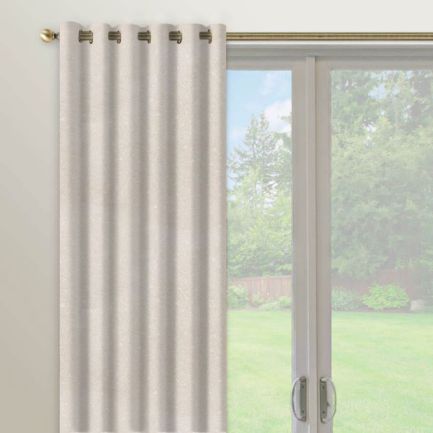 Rideaux à passe-tringle « décorateur » sur mesure