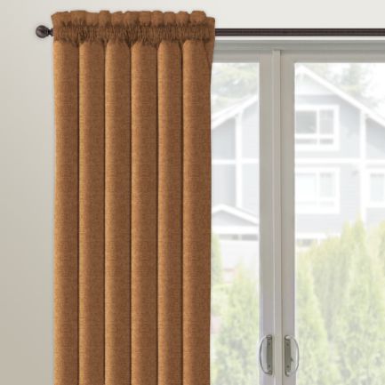 Rideaux à passe-tringle « décorateur » sur mesure