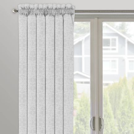 Rideaux à passe-tringle « décorateur » sur mesure