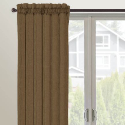 Rideaux à passe-tringle « décorateur » sur mesure